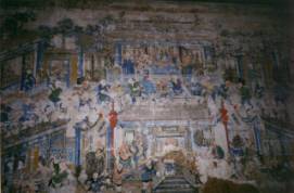 ciana z freskami